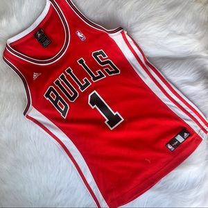 Adidas Bulls D Rose jersey NBA for her Small